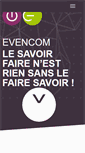 Mobile Screenshot of evencom.fr