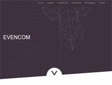 Tablet Screenshot of evencom.fr